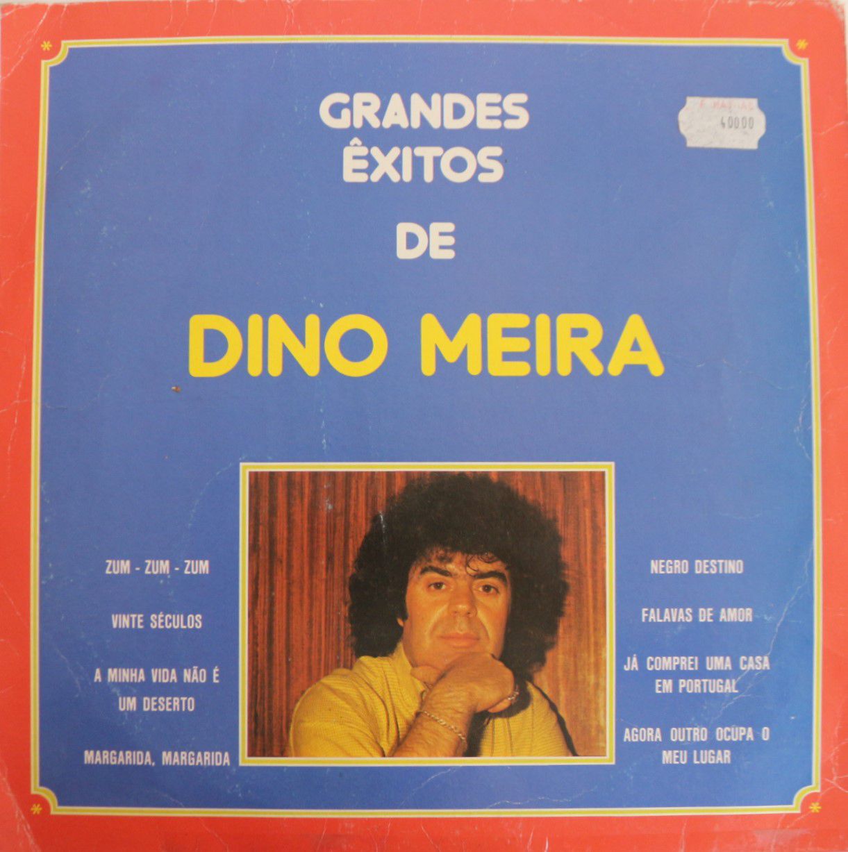 Disco Vinil Grandes xitos De Dino Meira Loja Secondhand